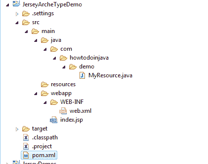 New maven project with auto configuration