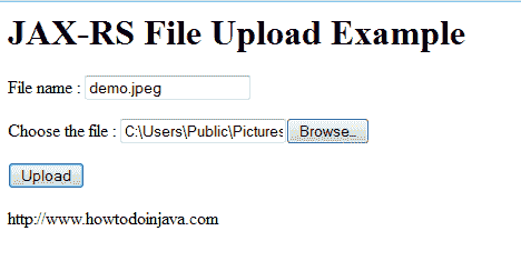 jax-rs resteasy file upload example