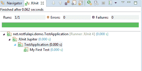 JUnit5 eclipse example