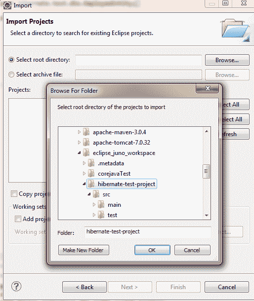 Import java project in eclipse