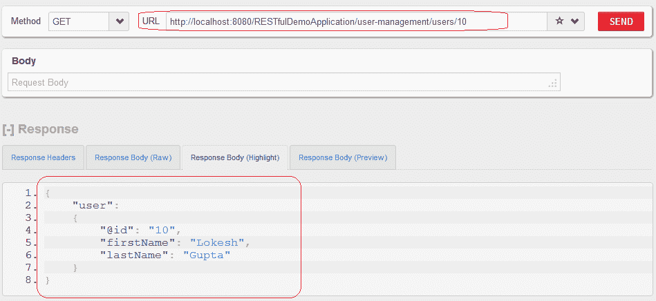 RESTEasy + Jettison example