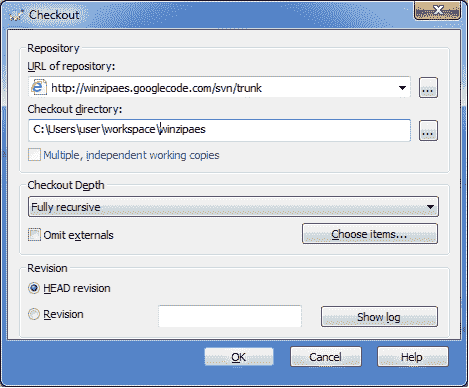 Copy URL in checkout dialog